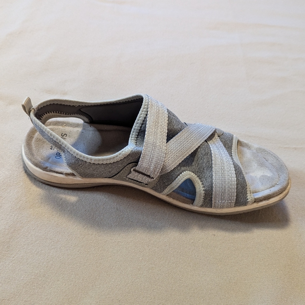 Earth Origins Saco Sport Sandal in Grey | EUC | Sz 10 - Picture 4 of 6